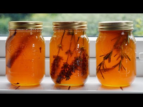 How to make Herb Infused Honey