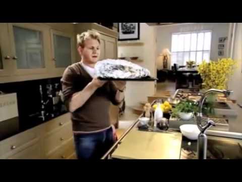 Gordon Ramsay Salmon baked with Herbs Caramelised Lemons YouTube