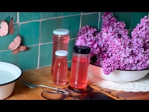 How to make lilac syrup (improved recipe)