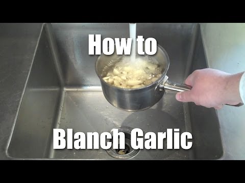 How To Blanch Garlic