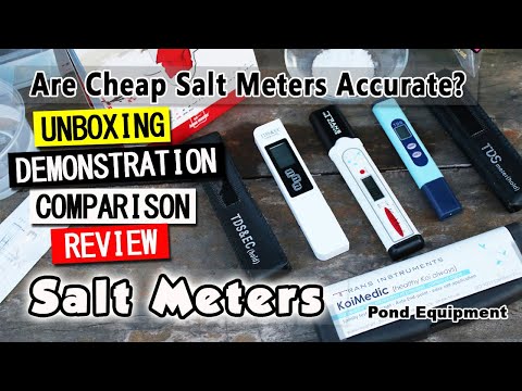 Salt Meters Salinity Tester - Is Cheap Accurate