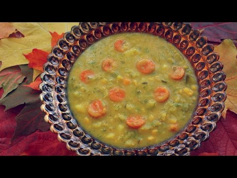 YELLOW PEA WITH DILL SOUP RECIPE!